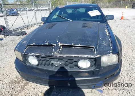 2007 Ford Mustang V6 Deluxe/V6 Premium из США, поврежденный, VIN 1ZVFT80N675287740